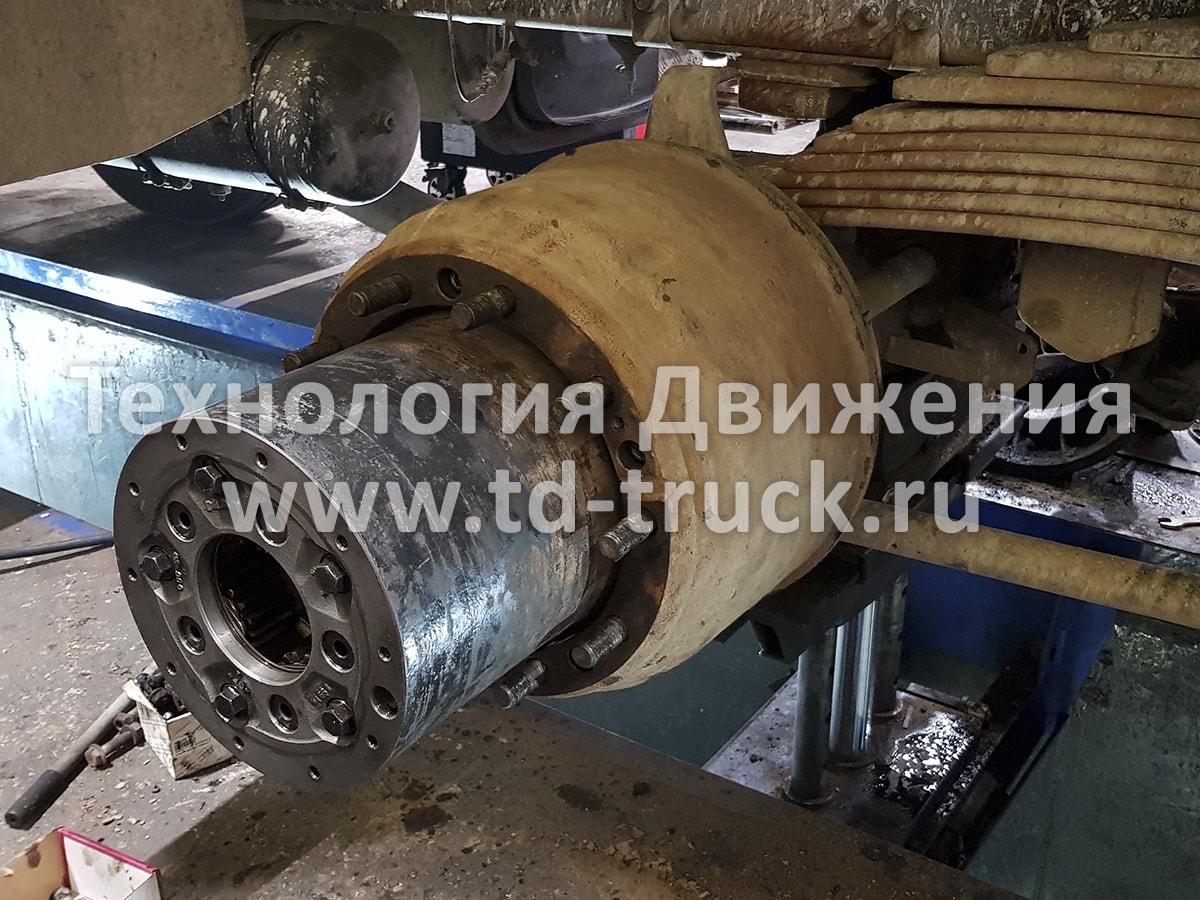Редуктор самосвала MAN